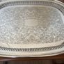 Vintage Silver Plate Tray Image 2