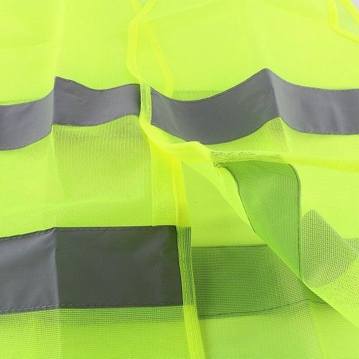 New High Visibility Working Safety Vest Reflective Jacket High Viz XXL #895
