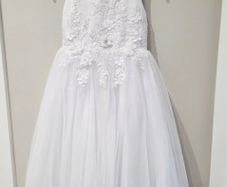 White Communion Dress Age 10