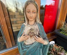 antique religious statue