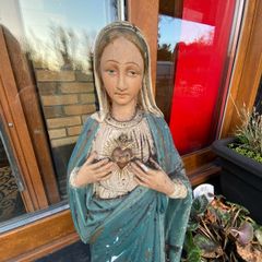 antique religious statue