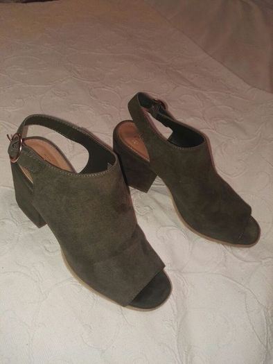 Green Boot Sandals