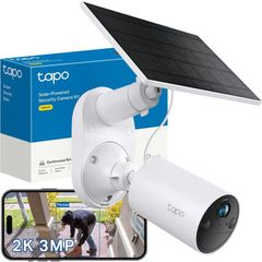 Battery Solar Security Camera Outdoor, Maintenance-free, Colour Night Vision, Outdoor Camera No Monthly Fee, Smart Person Detection