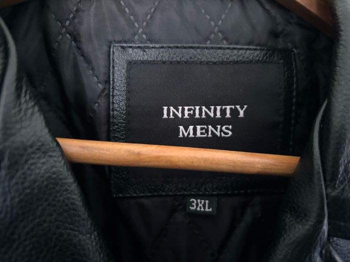 Infinity real leather biker jacket 3XL XXXL brand new with tags