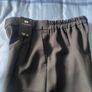 Size 8R tapered black trousers Image 5