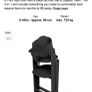 Cybex click and fold 3 in 1 high chair. Image 6