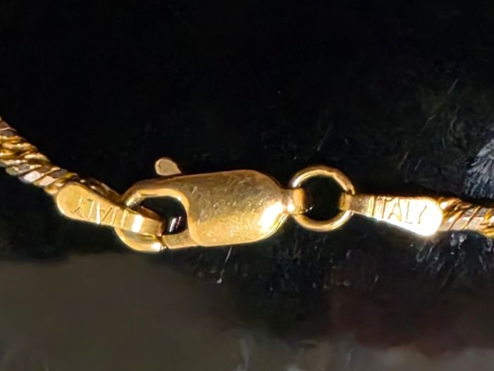 18K Two-Tone Gold Necklace