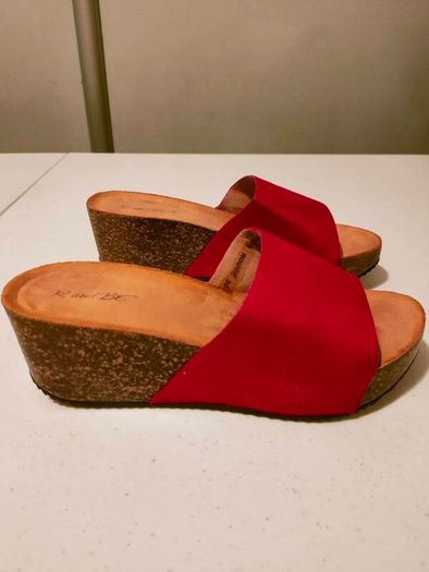 women's wedge mules