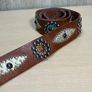 Vintage Devils Skin By Guido Angeloni Studded Leather Belt Italian Handmade Image 3