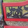 Heavy cast iron bench Image 2