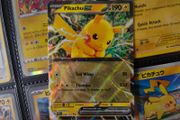 Pikachu EX ! Double Rare ! from Prismatic Evolutions Set !