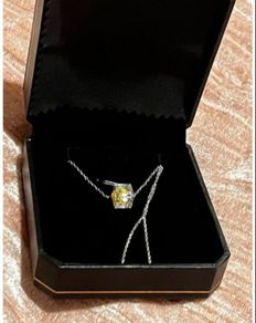 Alex Perry her Crystal , Silver 925 Necklace new
