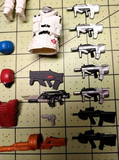 GI JOE 25th Anniversary+ parts & pieces