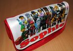 Lego Minifigures Personalized Pencil Case Make up bag with your own name on it! / back to school stationery