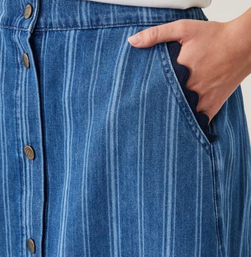 plus size 24 monsoon cotton skirt postage included