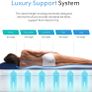 Luxury King Size Double Queen Air Bed - Elevated Inflatable Air Mattress, Electric Built-in Pump, Raised Pillow & Structured I-Beam Technology, Height 56cm Image 4