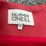 Niamh O'Neill designer red leather skirt Image 4