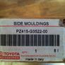 Genuine Toyota bumper and side mouldings Image 2