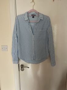 Blue & White Shirt