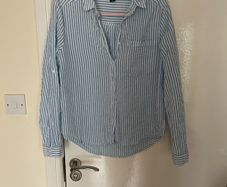 Blue & White Shirt
