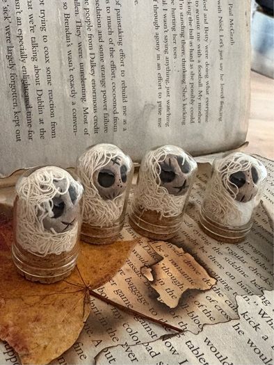 Miniature Captured Spirits in Glass Domes