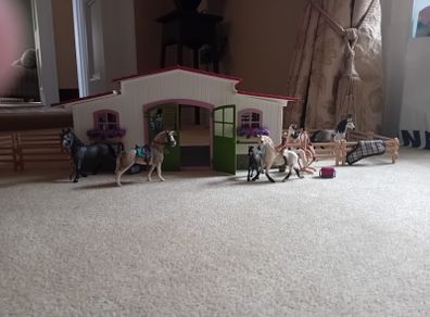 Schleich Horse Club Stables & Sheds