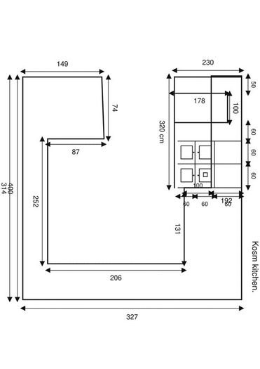 Kitchen units & appliances
