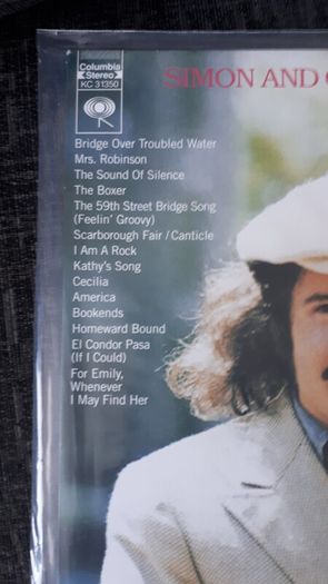 simon and garfunkel, greatest hits, vinyl