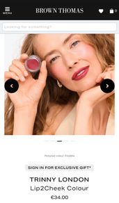 Trinny London Lip2Cheek pot shade Freddie