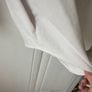 shacket Zara size medium fine cream cord jacket Image 8