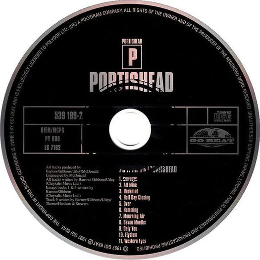 Portishead "Portishead" CD Album