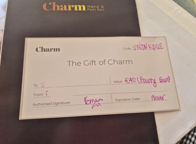 Charm  Hand & Nail spa Voucher
