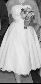 50s style wedding dress