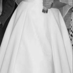 50s style wedding dress