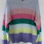 Maje Meussa Striped Knitted Jumper Image 3