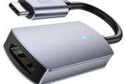 HOCO UA20 Type-C To HDMI Converter USB C HDMI Cable 4K 30Hz Type C to HDMI Converter Adapter For Samsung Type-c USB-C to 4K HDMI