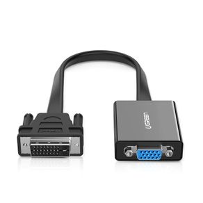 DVI to VGA Active Converter Flat Cable