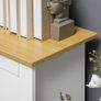Sideboard Storage Cabinet, Modern Kitchen Cupboard with Double Doors and Drawers for Dining Room Image 6