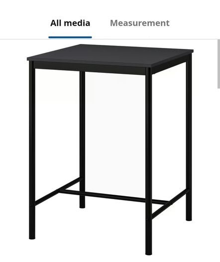High table and bar chairs