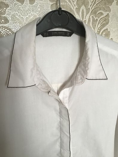 ZARA white blouse Size 12