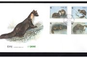 1992 Ireland Wildlife Endangered Species Pine Marten Commemorative Stamps An Post First Day Cover (FDC)