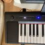 Yamaha Piaggero NP15 Portable Keyboard, Piano keys look, 61 Keys, USB connection, Black with Music stand and keyboard Stand  (Working Perfectly) Image 6