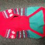Dog Pet Christmas Jumper Coat Medium Image 2