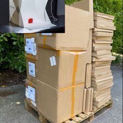 Reduced - To Clear - Pallet 103 Photo Light Boxes Worth 5400 Euro Rrp - Warehouse Clearance Job Lot