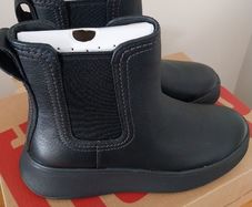 Fitflop F Mode Chelsea Black Boots - new size 3