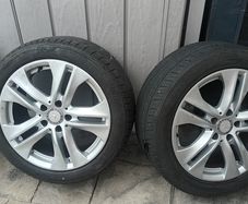 17 inch Mercedes wheels