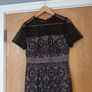 F&F Black  Lace   Dress.   S.12. Image 3