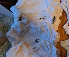 0-3m baby vests