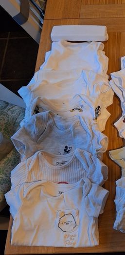 0-3m baby vests