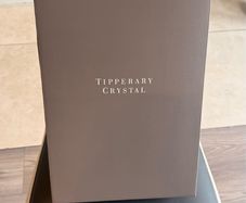tipperary crystal 6 wine glass new unused